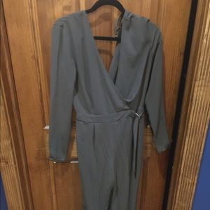 Gray jumpsuit